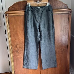 Chicos linen blend pants